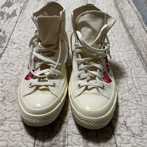 Converse Chuck Taylor Comme des Garcons PLAY High Top Multi-Heart White Men’s 11